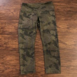 Lululemon Camo Crops